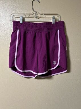 Goal Five Shorts Womens Indie Purple Athletic Running 5" Training Yoga Size S